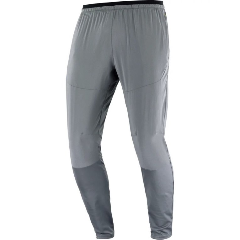 Grey Salomon Cross Run Men's Sport Pants | PH 19370C